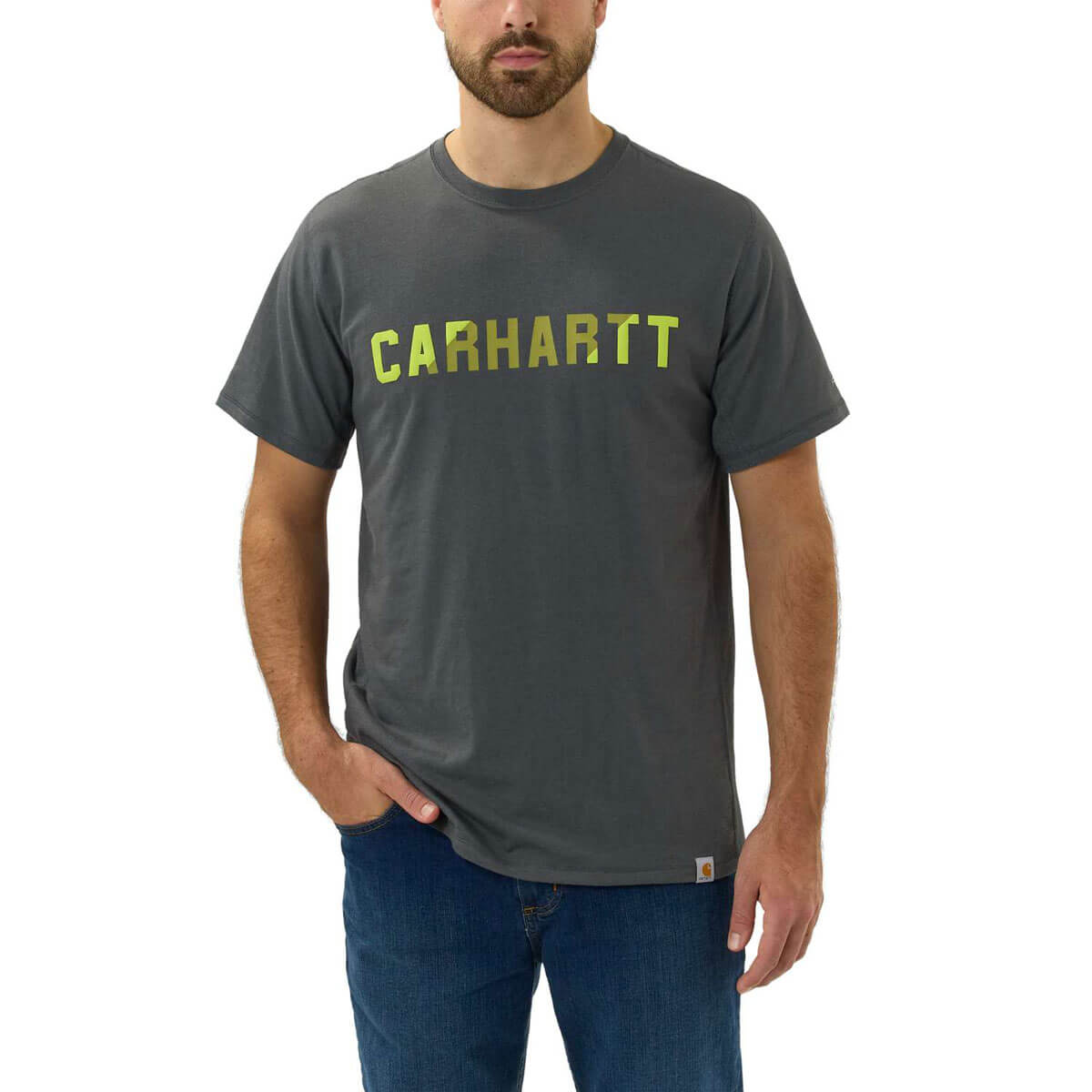 Carhartt Force Flex Block Logo T-Shirt - 3