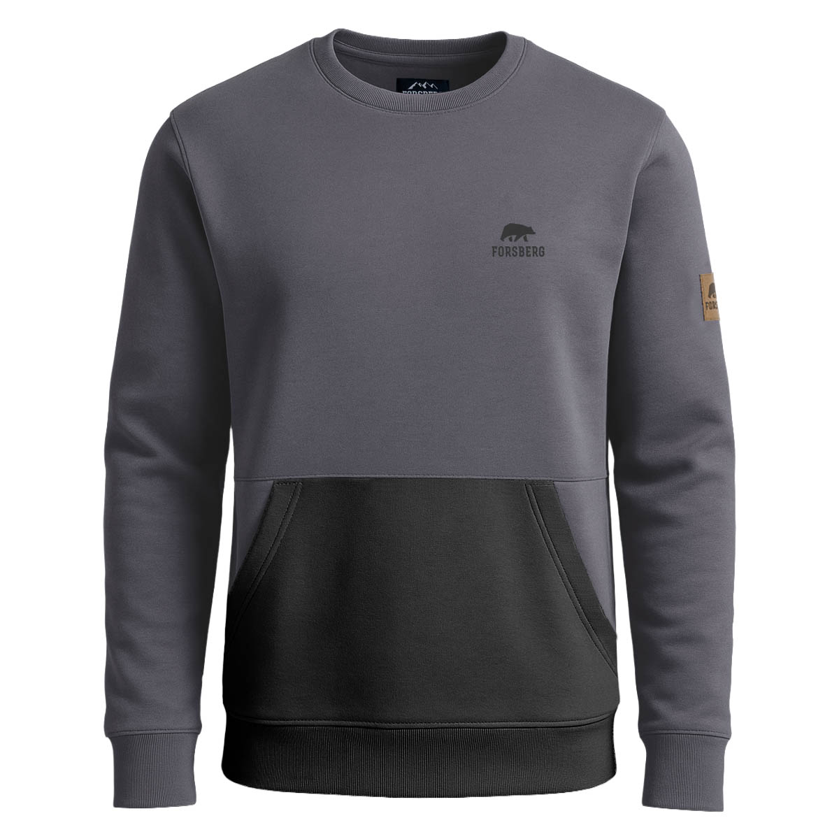 FORSBERG Alvarson Sweatshirt - 1, Strickwaren, Pullover, Sweatshirt, Langarm, Fleece
