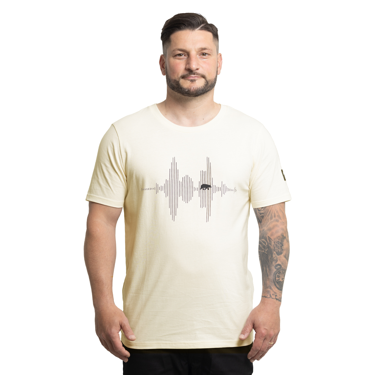 FORSBERG T-Shirt mit Audiowelle - 7