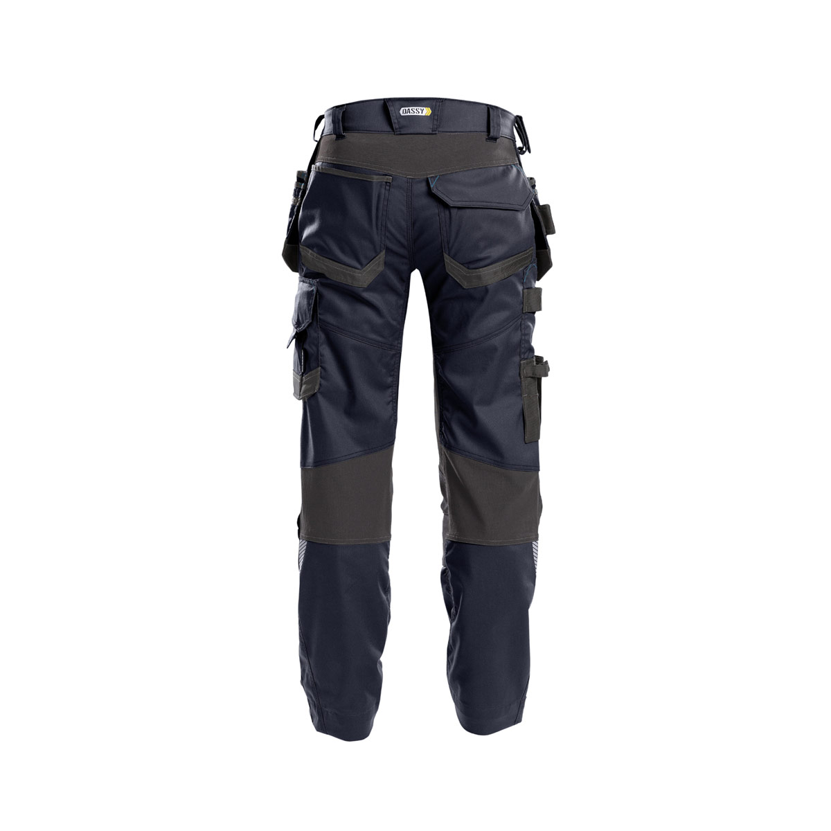 DASSY FLUX work pants with stretch, holster pockets and knee pad pockets