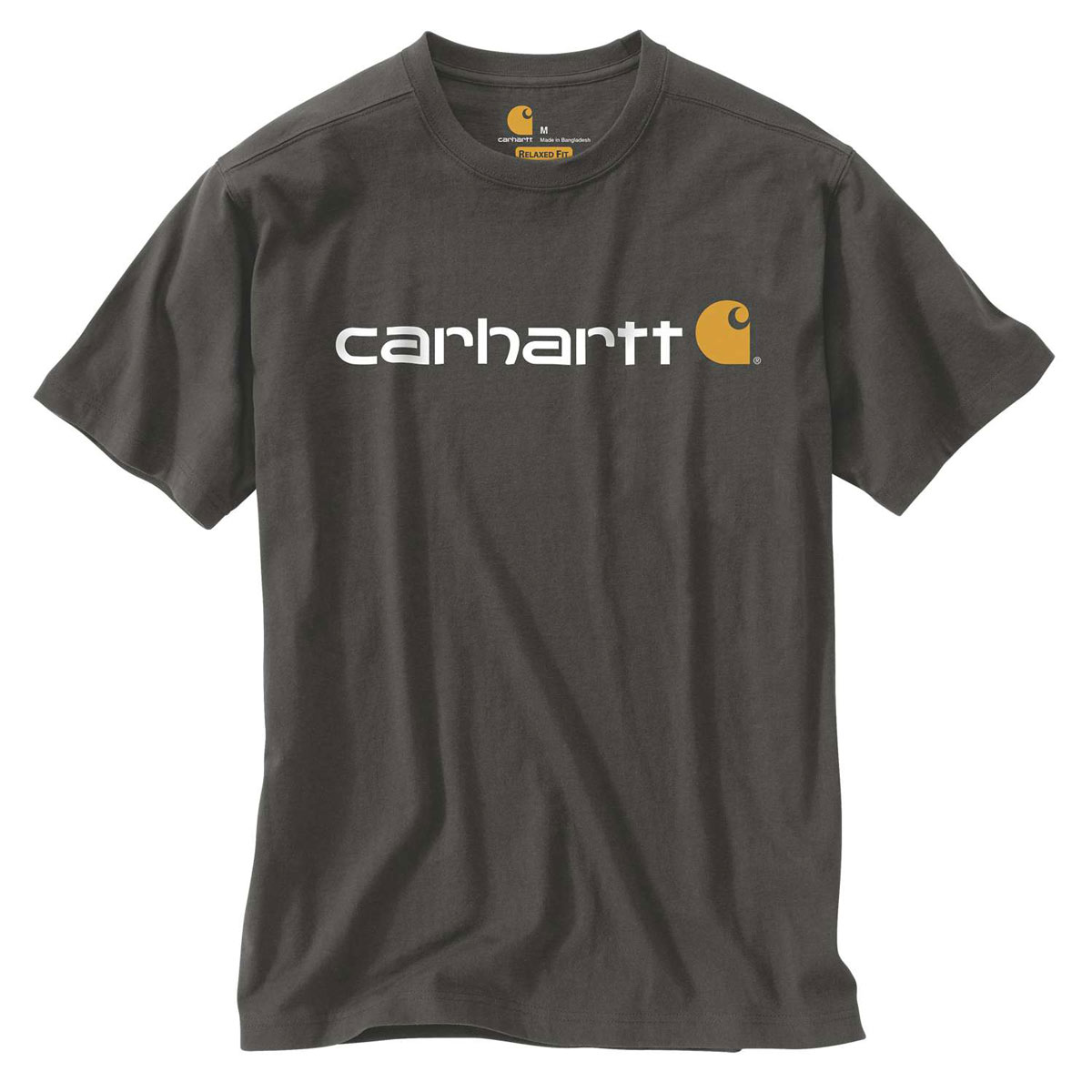 Carhartt Core Logo T-Shirt dicke Qualität - 5
