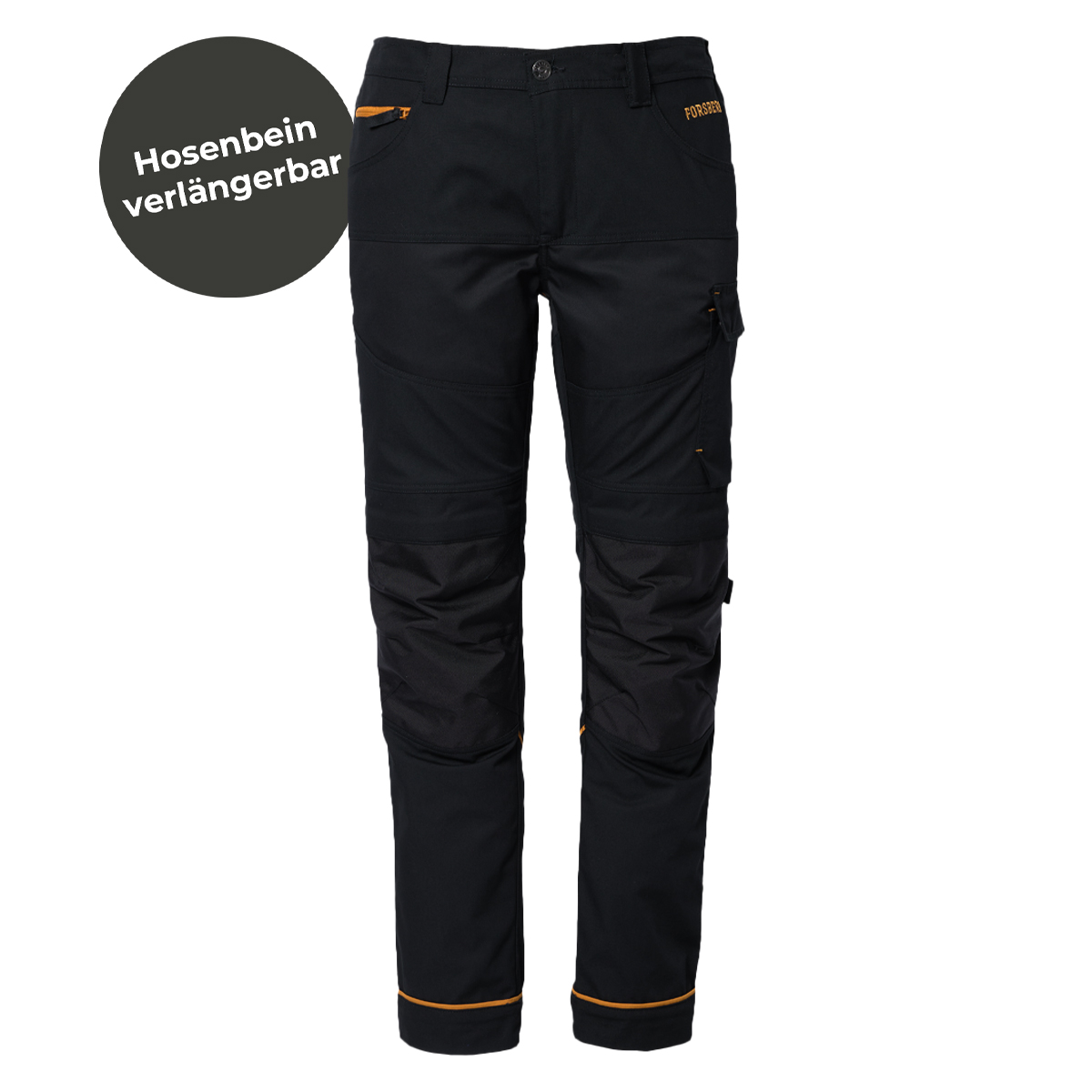 FORSBERG Lutsman Arbeitshose mit Bewegungszonen und Nylon Stretch - 1