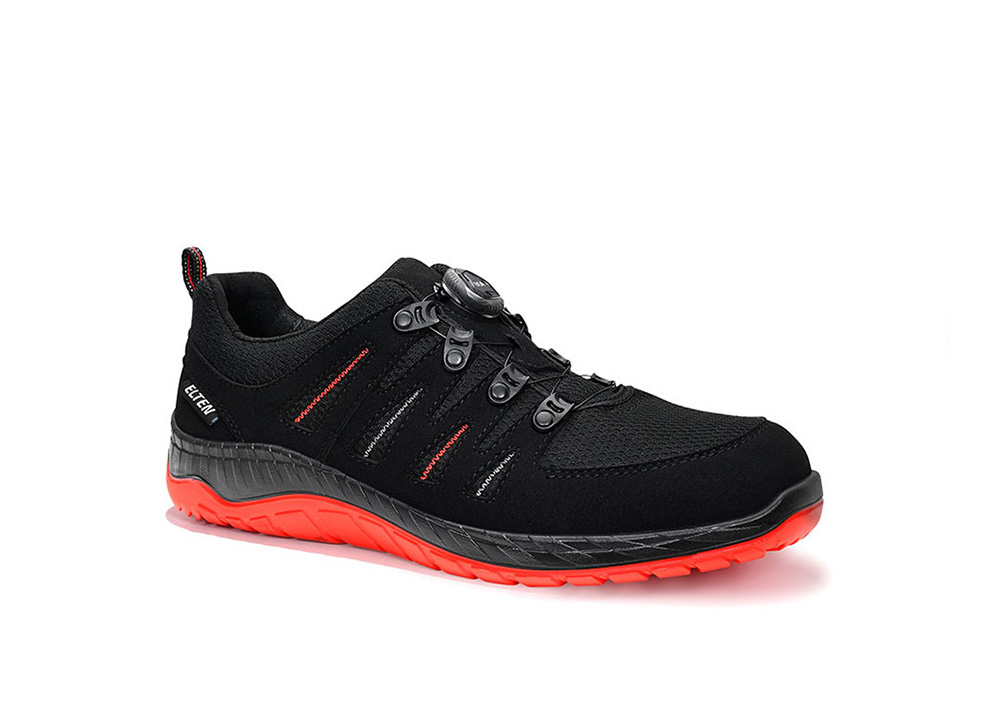 Elten MADDOX BOA® black-red Low ESD S3S Sicherheitshalbschuh - 1