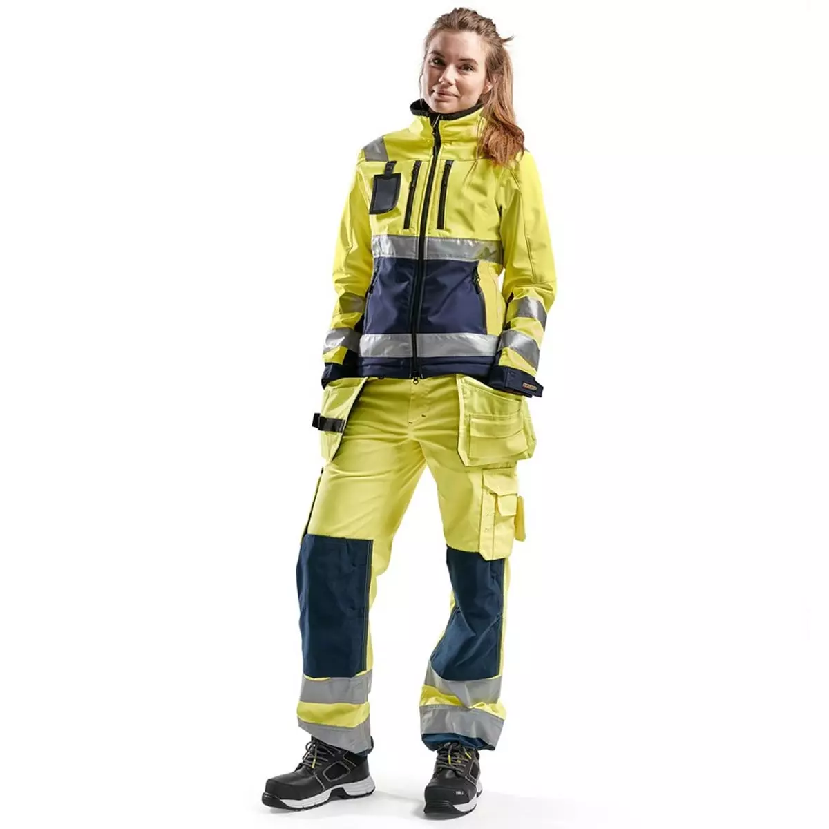 Blakläder Damen Warnschutzjacke Softshell - 2
