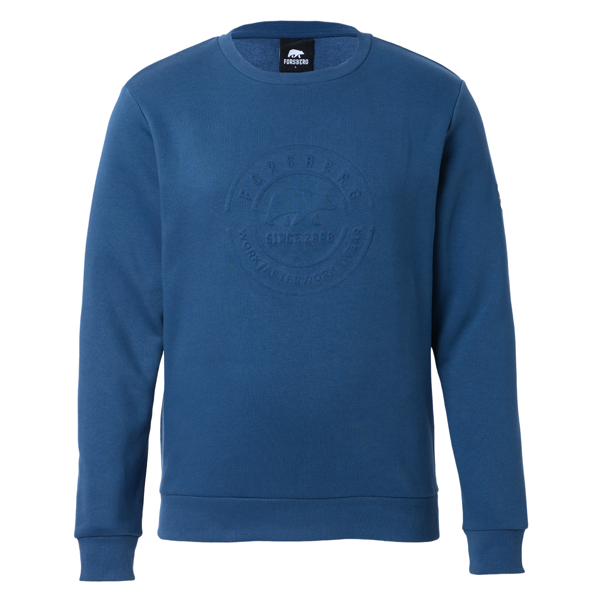 FORSBERG Sweatshirt mit 3D Logo - 4, Strickwaren, Pullover, Sweatshirt, Langarm, Kapuzenpulli