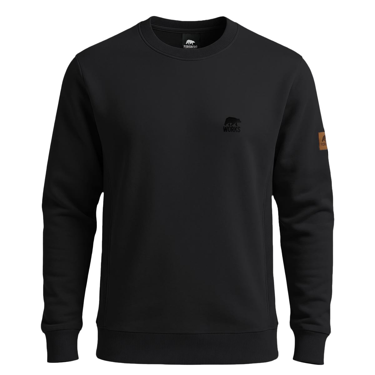 FORSBERG Crewneck Sweatshirt mit elastischen Einsätzen - 10 FORSBERG Crewneck Sweatshirt mit elastischen Einsätzen - 10