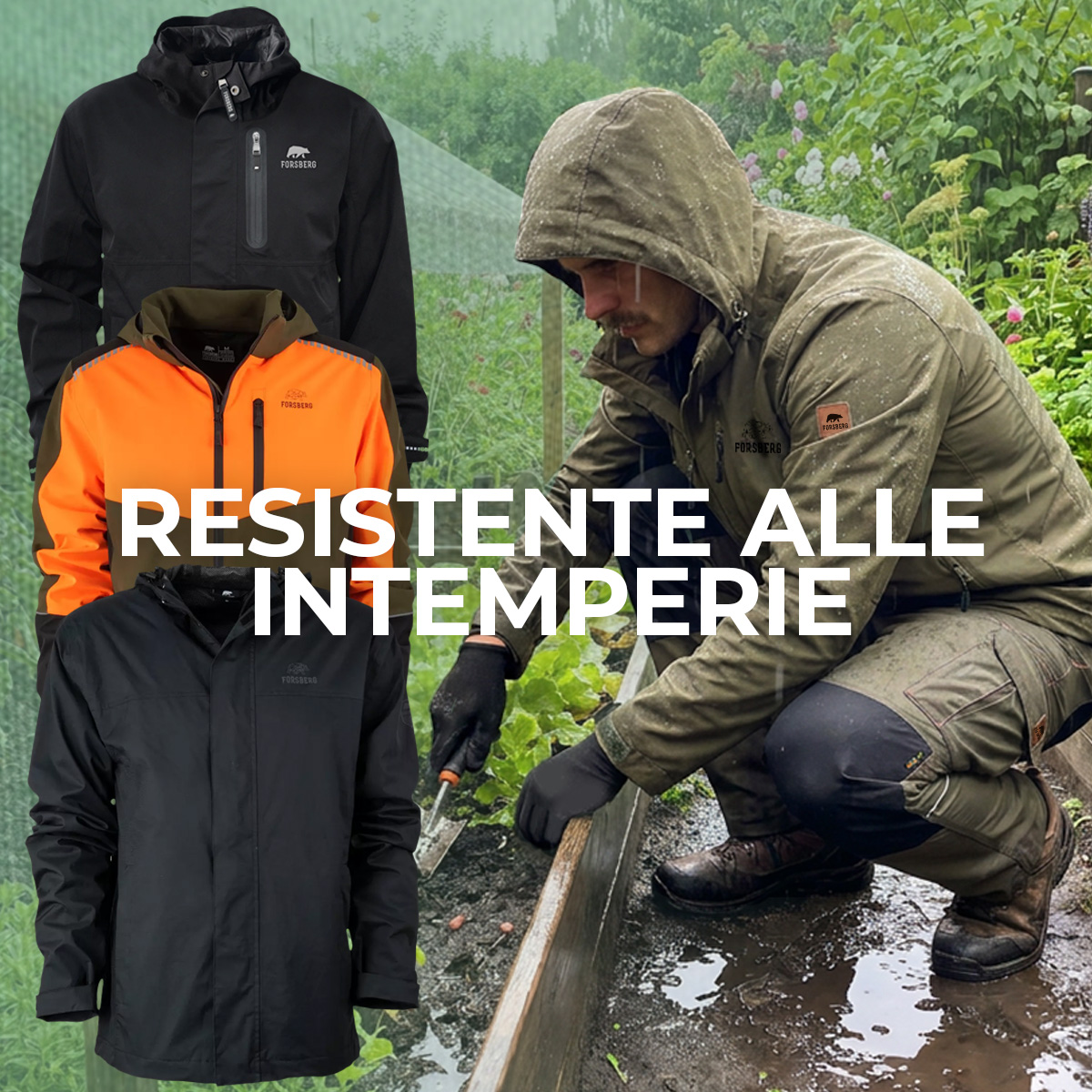 Regenjacke, Ski-/Outdoor-Jacke, Softshell, Parka, Kapuzenjacke
