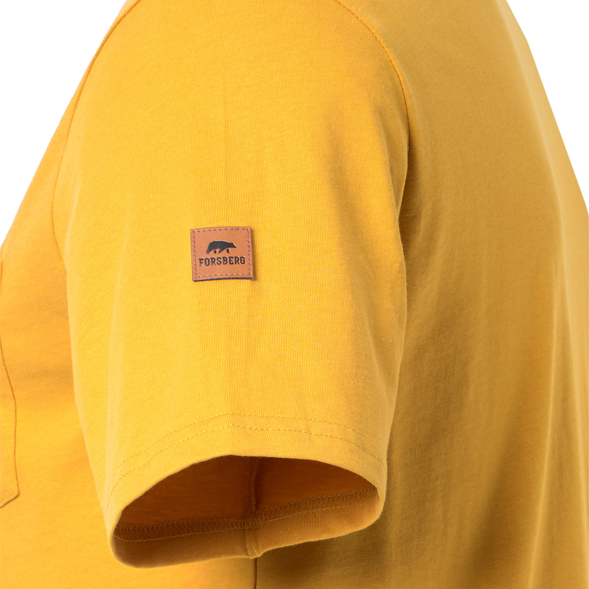 FORSBERG T-Shirt mit Brusttasche - 11, Vlies, Pullover, Sweatshirt, Langarm, Mantel