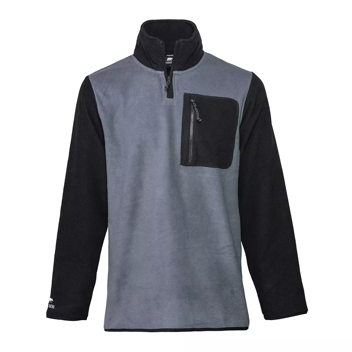 FORSBERG Leichter Fleece Troyer - 1, Bekleidung, Fleece, Langer Ärmel, Kapuzenpulli, Sweatshirt