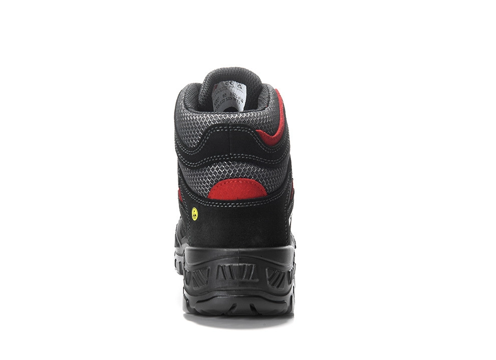 Elten MICK black-red Mid ESD S3S Sicherheitsschnürstiefel - 5