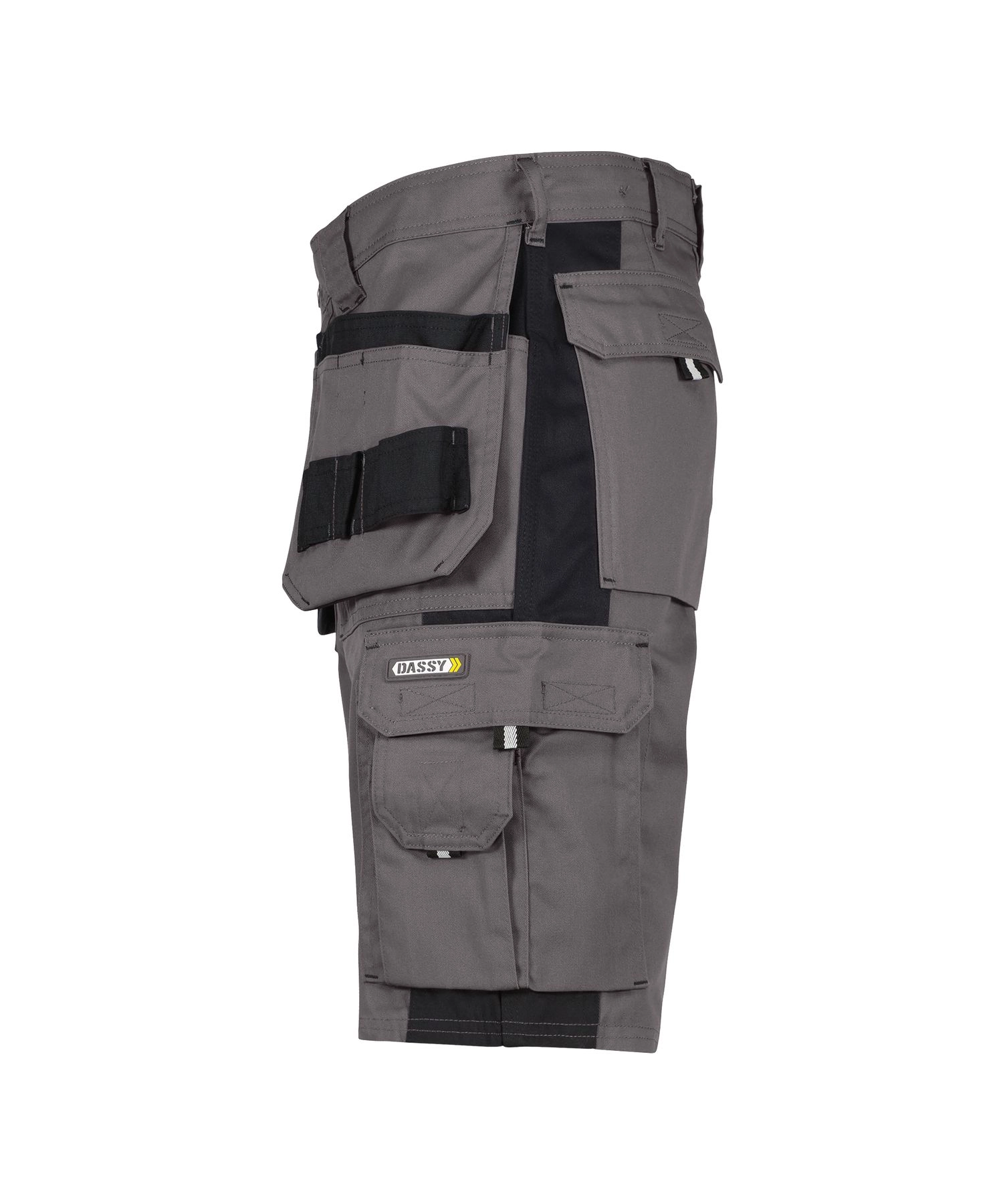 DASSY Monza zweifarbige Arbeitsshorts mit Holstertaschen - 28
