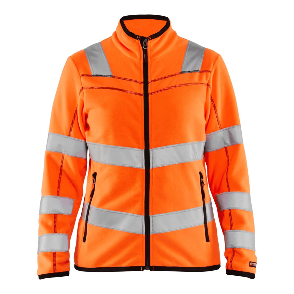 Damen High Vis Microfleece Jacke  - 3