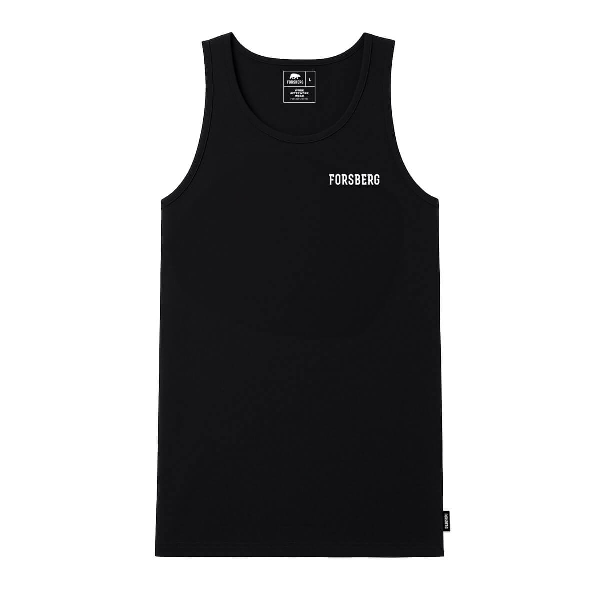FORSBERG Tanktop mit Logo auf Brust und Rücken - 1, Bekleidung, Tanktop, Unterhemd