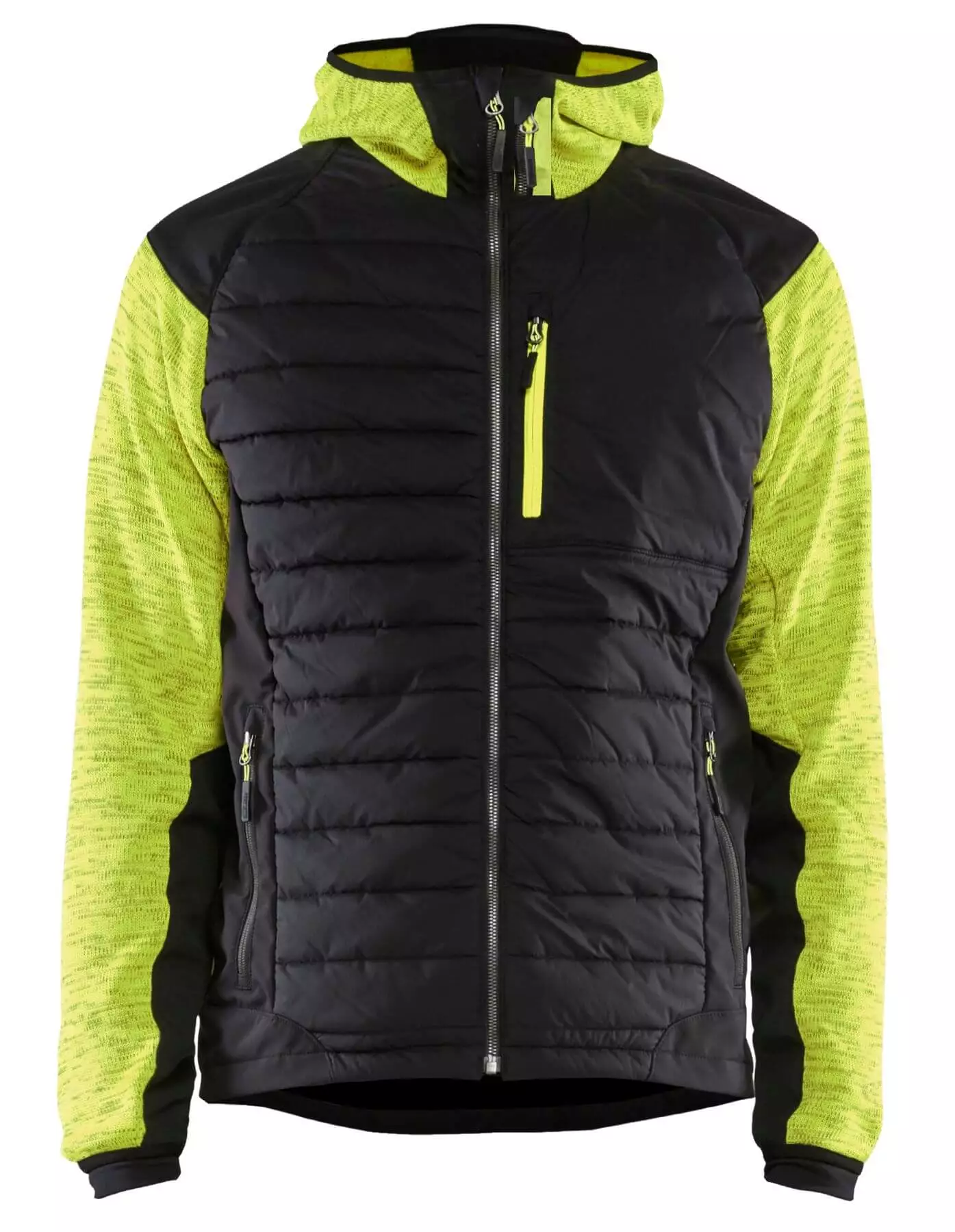 Blakläder Hybridjacke mit Strickfleece - 3