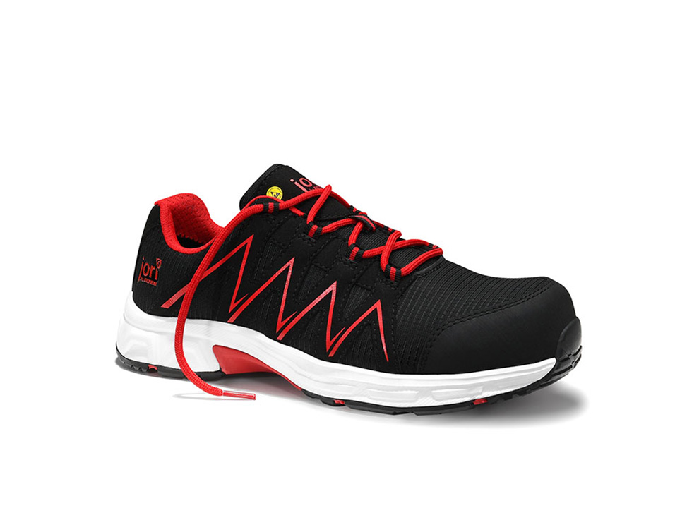 Jori jo_SPEEDY black-red Low ESD S3S Sicherheitshalbschuh - 1 Jori jo_SPEEDY black-red Low ESD S3S Sicherheitshalbschuh - 1, Schuh, Laufschuh, Sneaker, Schwarz, Rot