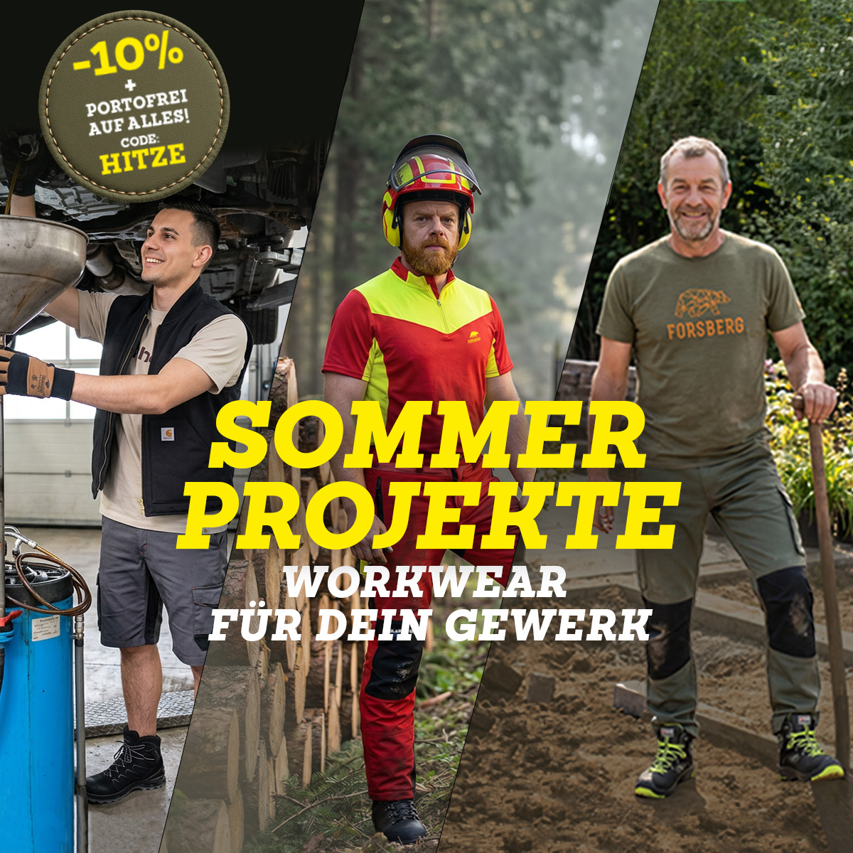 Workwear, Arbeitskleidung, Kombination, Arbeitskleidung, Hochsichtbar