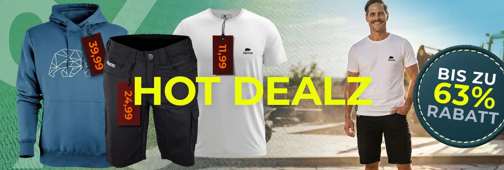 Hoodie, T-Shirt, Shorts, Casualwear, Activewear