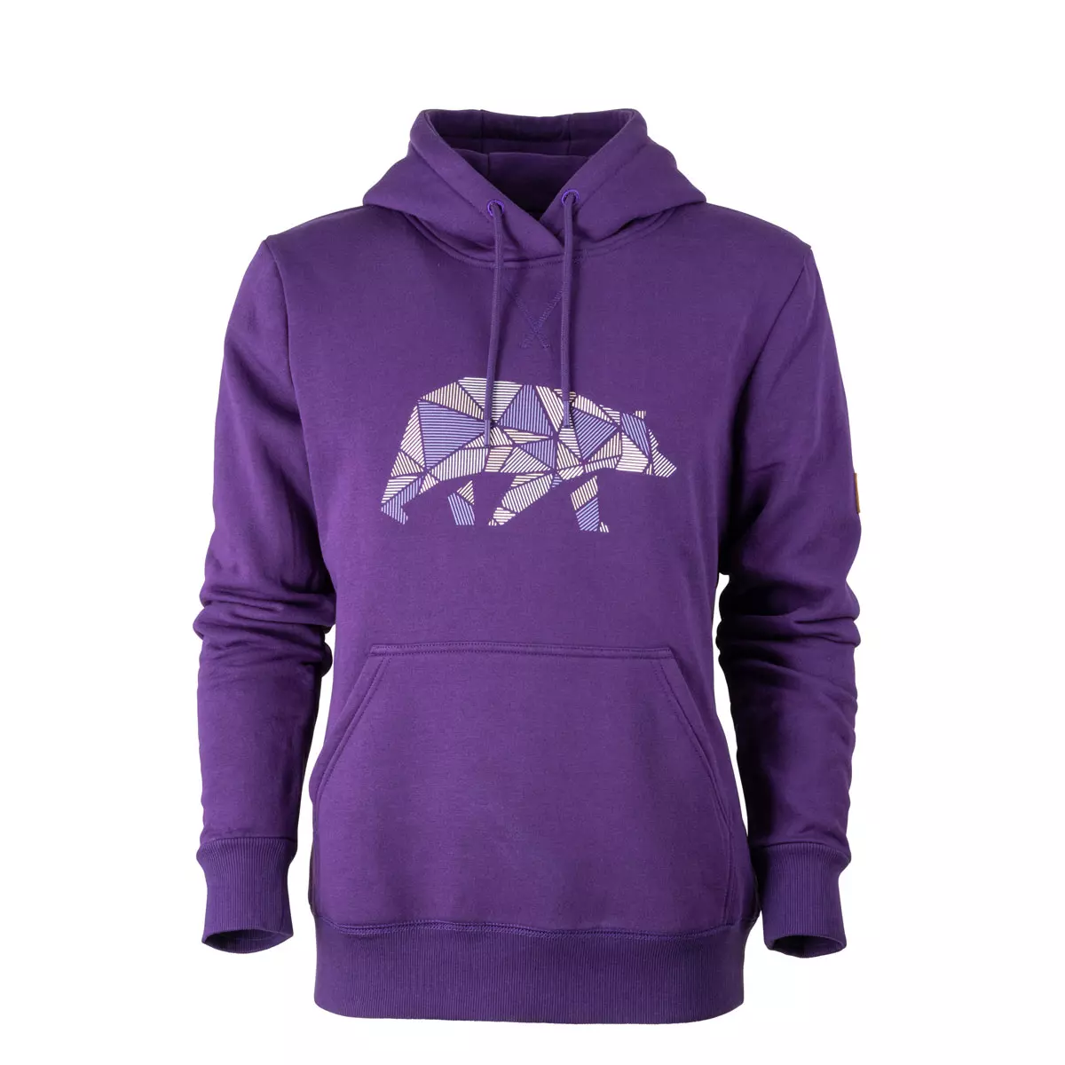 FORSBERG Hoodie mit Brustlogo lila, petrol - 5