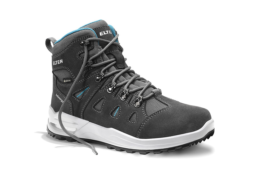 Elten ENYA XXF GTX grey-turquoise Mid ESD O2 WR CI Berufsstiefel - 1