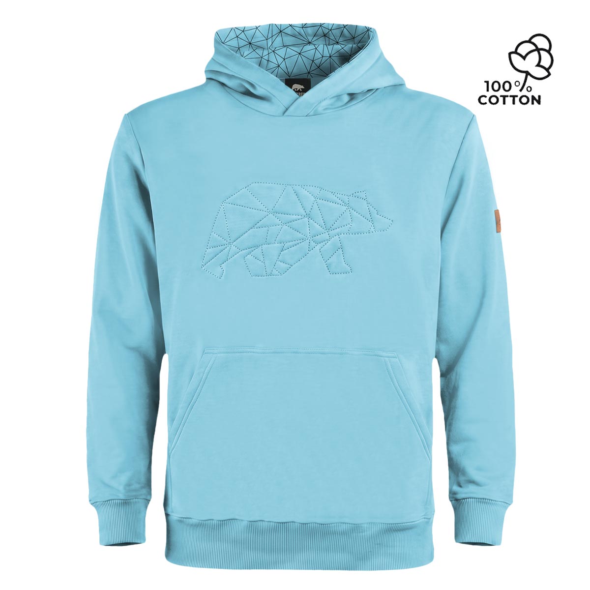 FORSBERG Hoodie mit gesticktem Polygonbär - 8 FORSBERG Hoodie mit gesticktem Polygonbär - 8