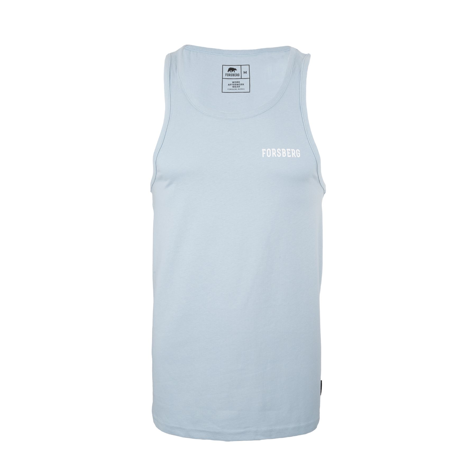 FORSBERG Tanktop mit Logo auf Brust und Rücken - 1