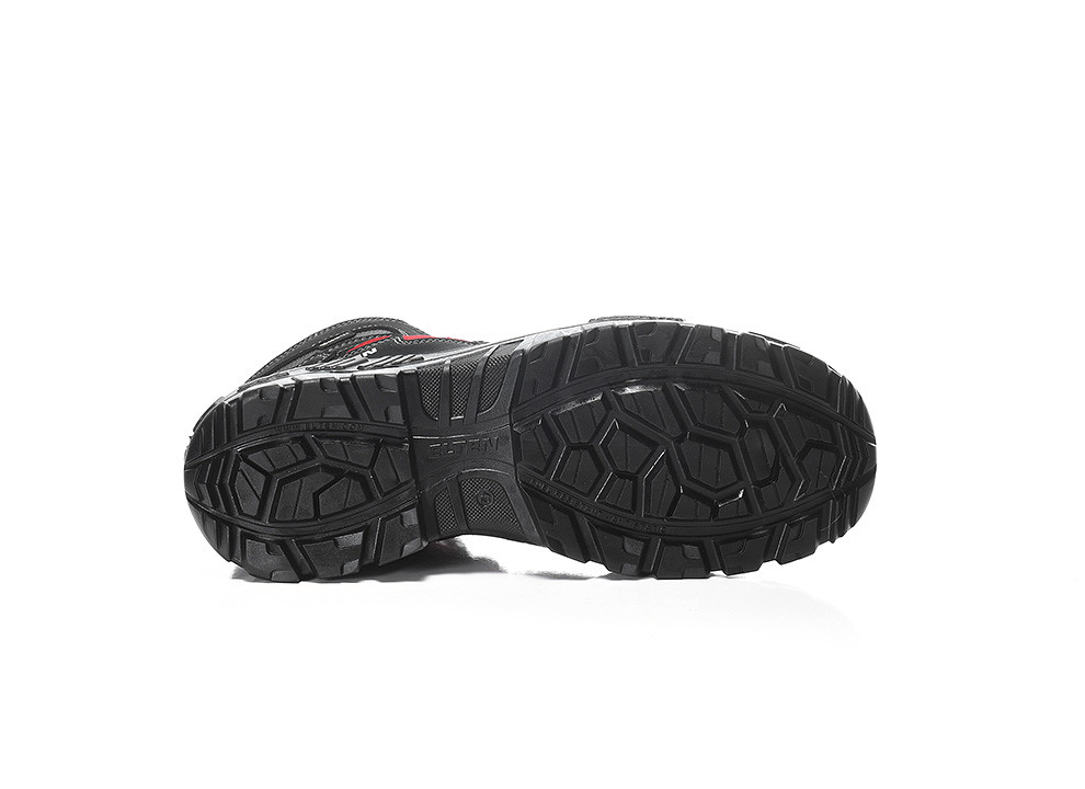 Elten MICK GTX black-red Mid ESD S3S WR CI Schnürstiefel - 6