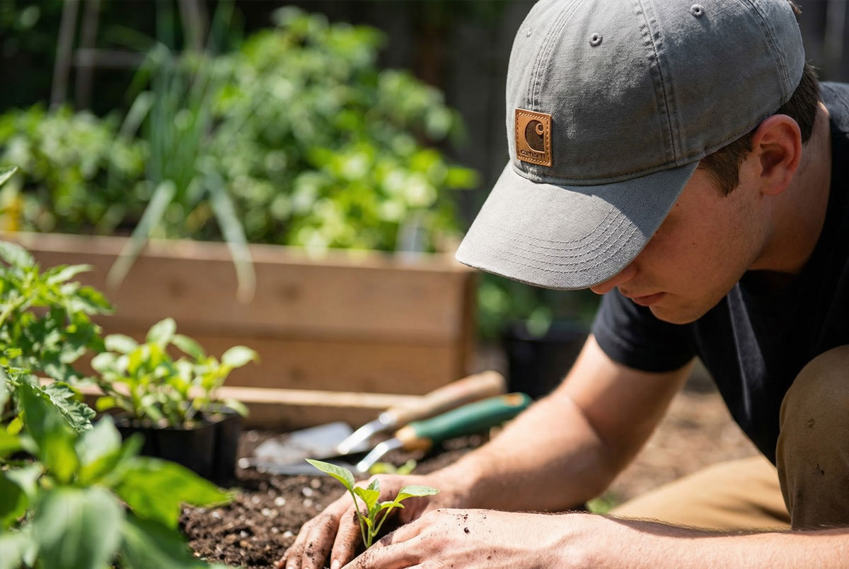 Garten, Natur, Draußen, Gartenarbeit, Gärtner