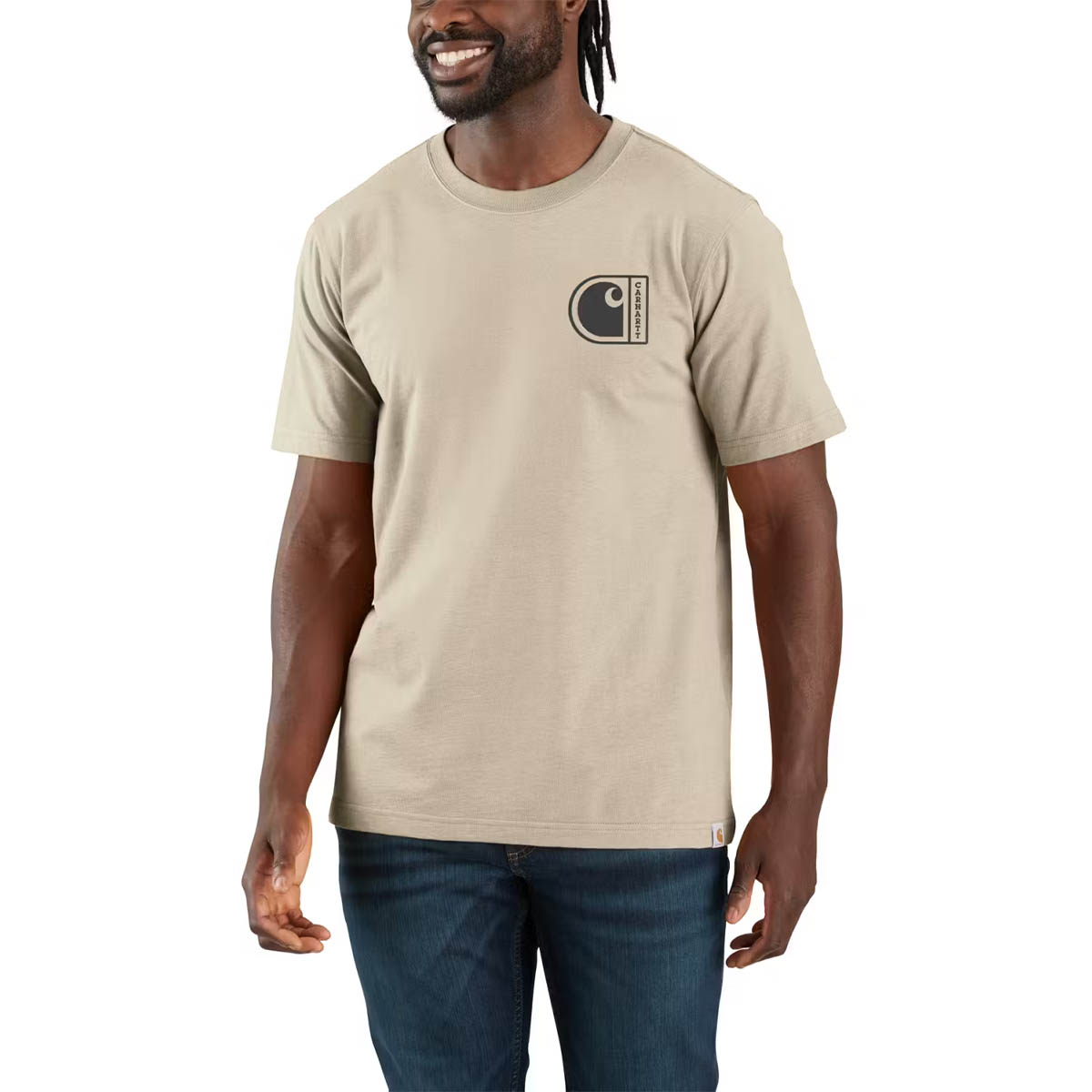 Carhartt C Graphic T-Shirt mit Rückenlogo - 3