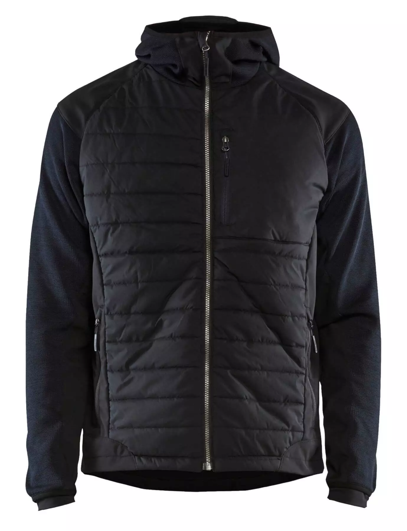 Blakläder Hybridjacke mit Strickfleece - 6