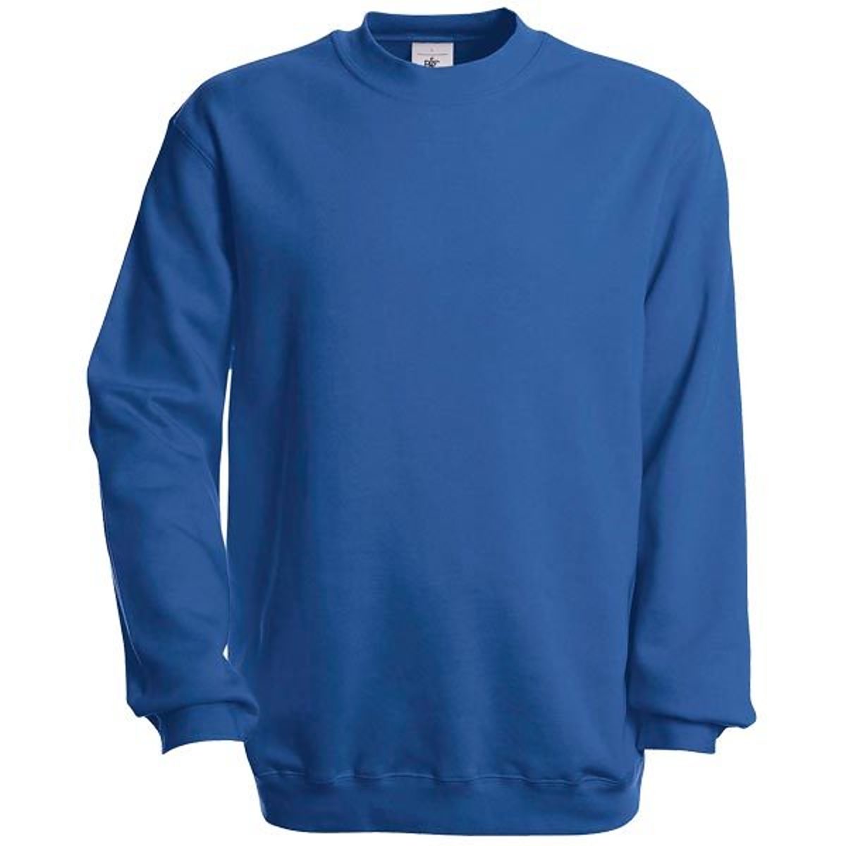 Sweatshirt einfarbig mit Rundhalsausschnitt - 8