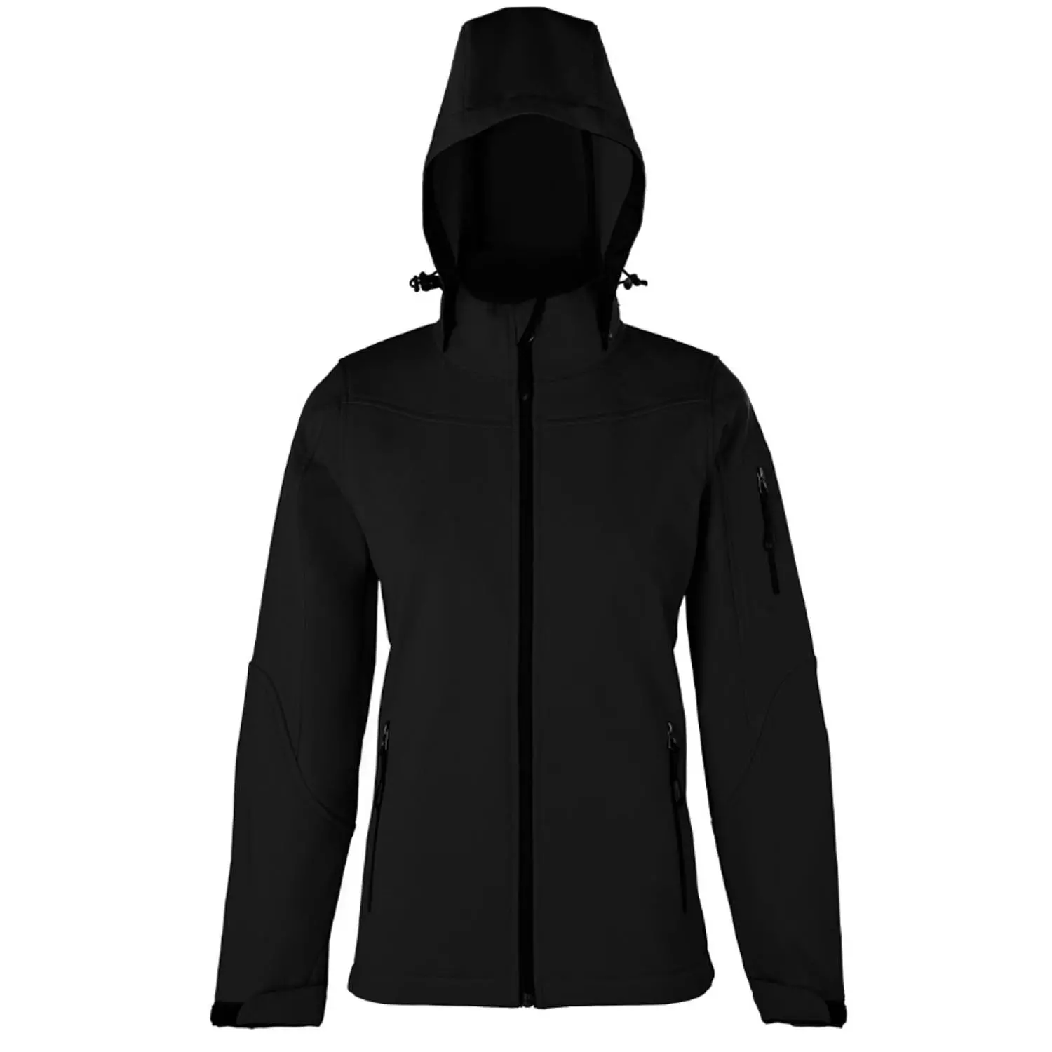 HRM Ladies Hooded Softshell Jacket - 2