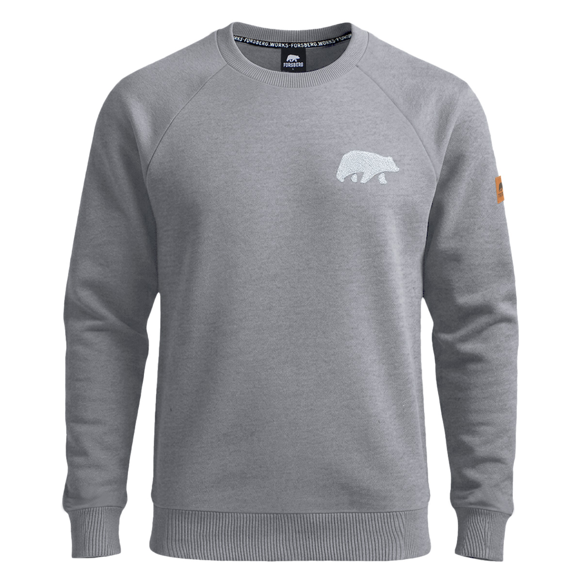 FORSBERG Sweatshirt mit Frottee Logo - 4 FORSBERG Sweatshirt mit Frottee Logo - 4