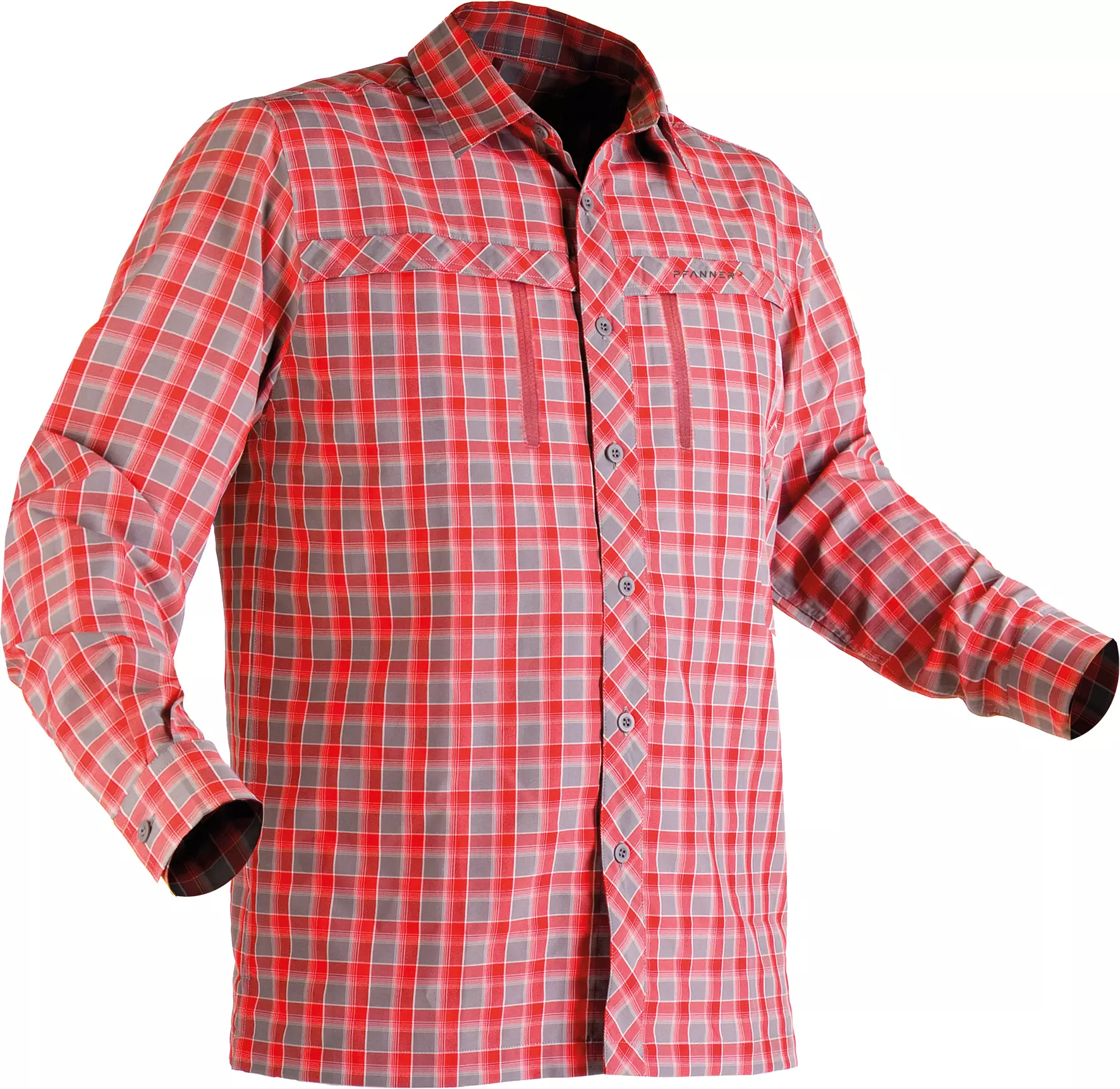 PFANNER® Zipp-2-Zipp Cocos-Hemd Langarm - 2, Bekleidung, Hemd, Kleid, Hemd, Langarm, Ärmel