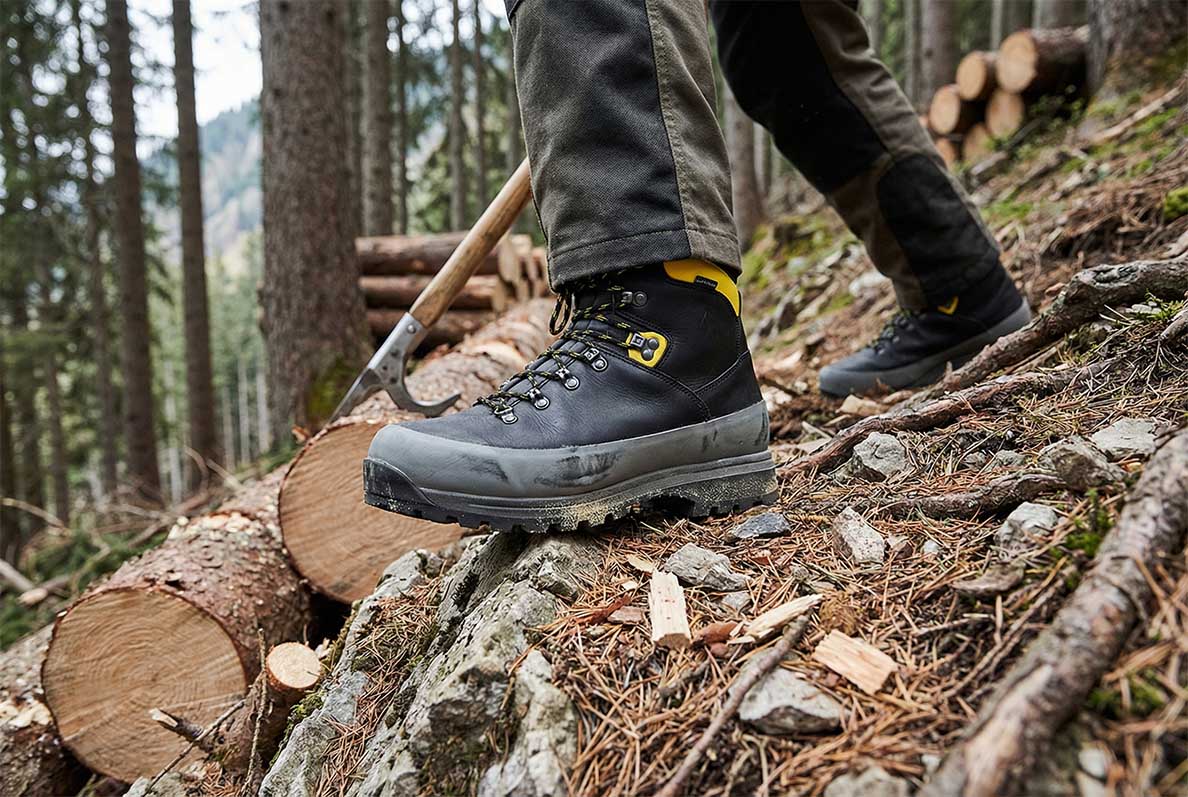 Stiefel, Wanderschuhe, Hiking, Outdoor, Gummisohle