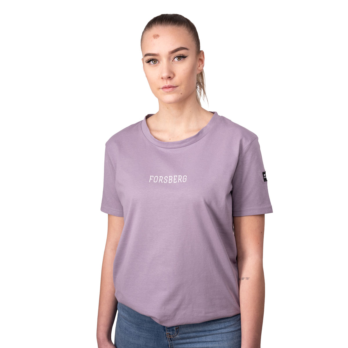 FORSBERG T-Shirt mit Brustlogo Damen - 4