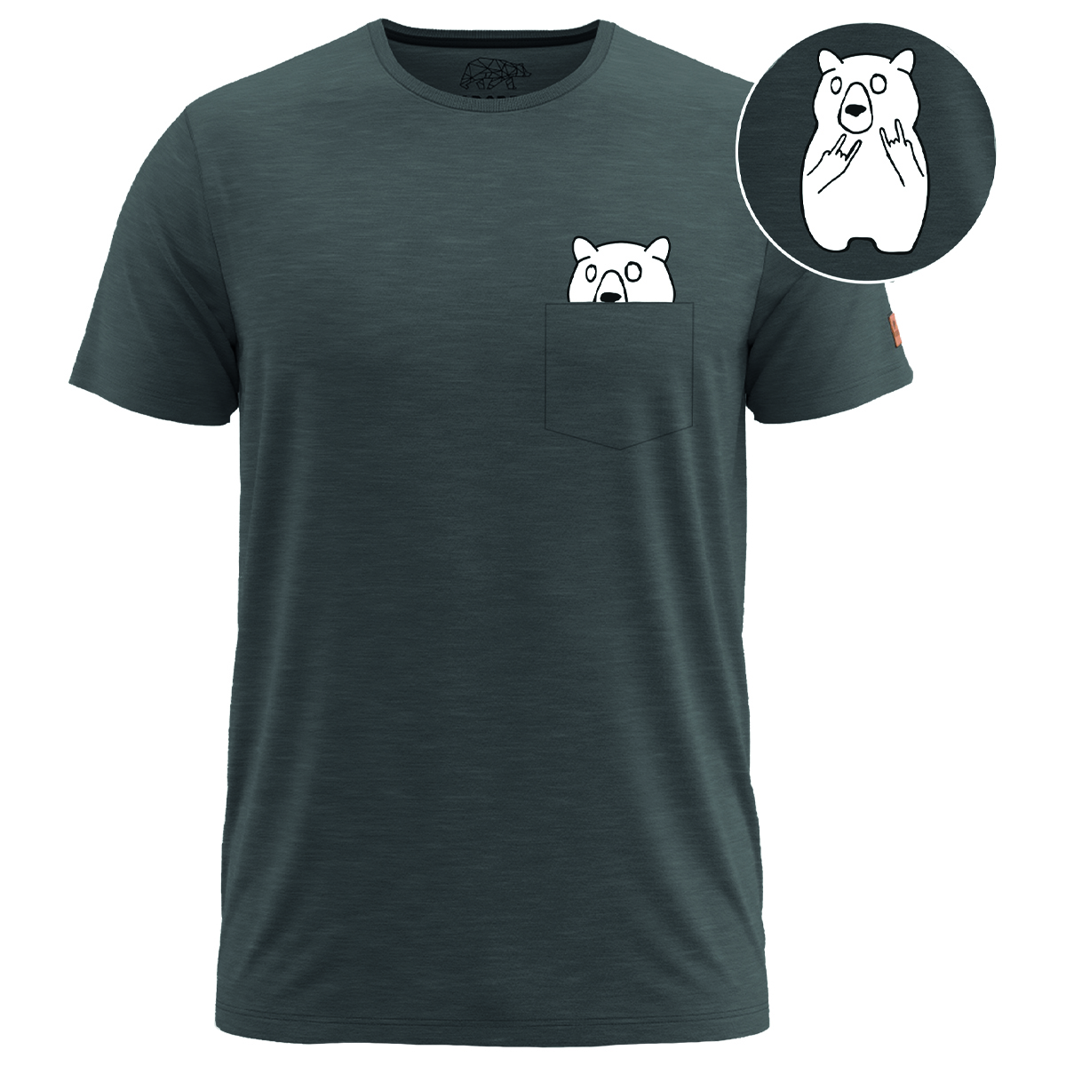 FORSBERG Ragnarson T-Shirt mit Brusttasche - 1