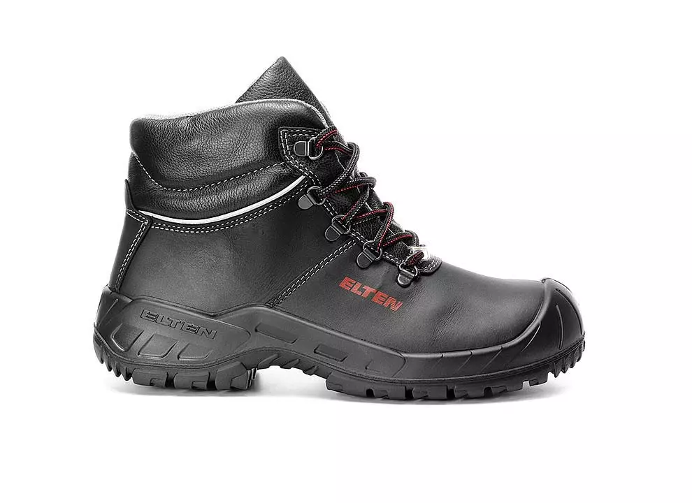 Elten RENZO XXW Mid ESD S3 Sicherheitsschnürstiefel Rindleder - 2