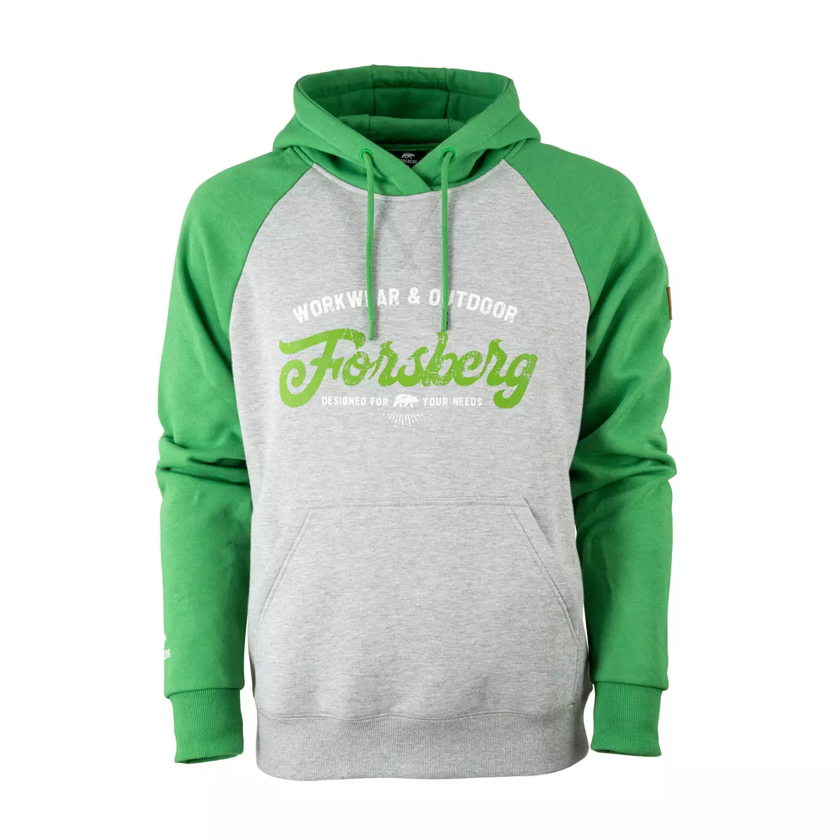 FORSBERG Tonigson Hoodie zweifarbig mit Retrologo - 1