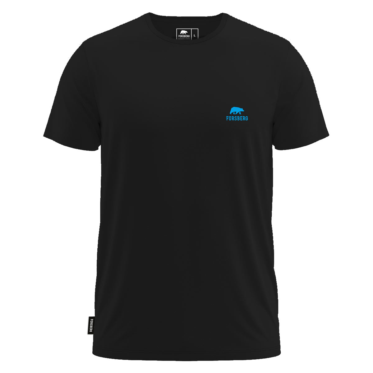 FORSBERG Lite T-Shirt mit kleinem Brustlogo - 2