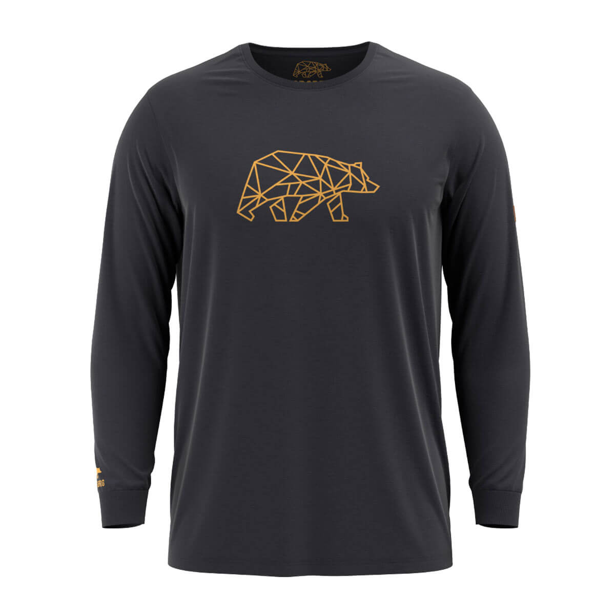 FORSBERG Langar II langarm Shirt mit Logo - 1 FORSBERG Langar II langarm Shirt mit Logo - 1, langarmshirt, co2, poliert, grafischer print, geometrischer Bär