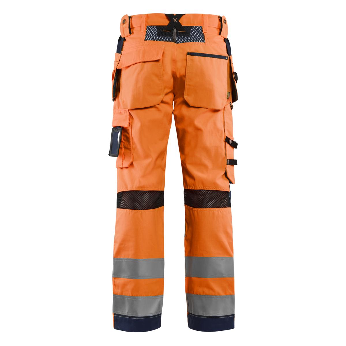 Blakläder belüftete Warnschutzhose - 7