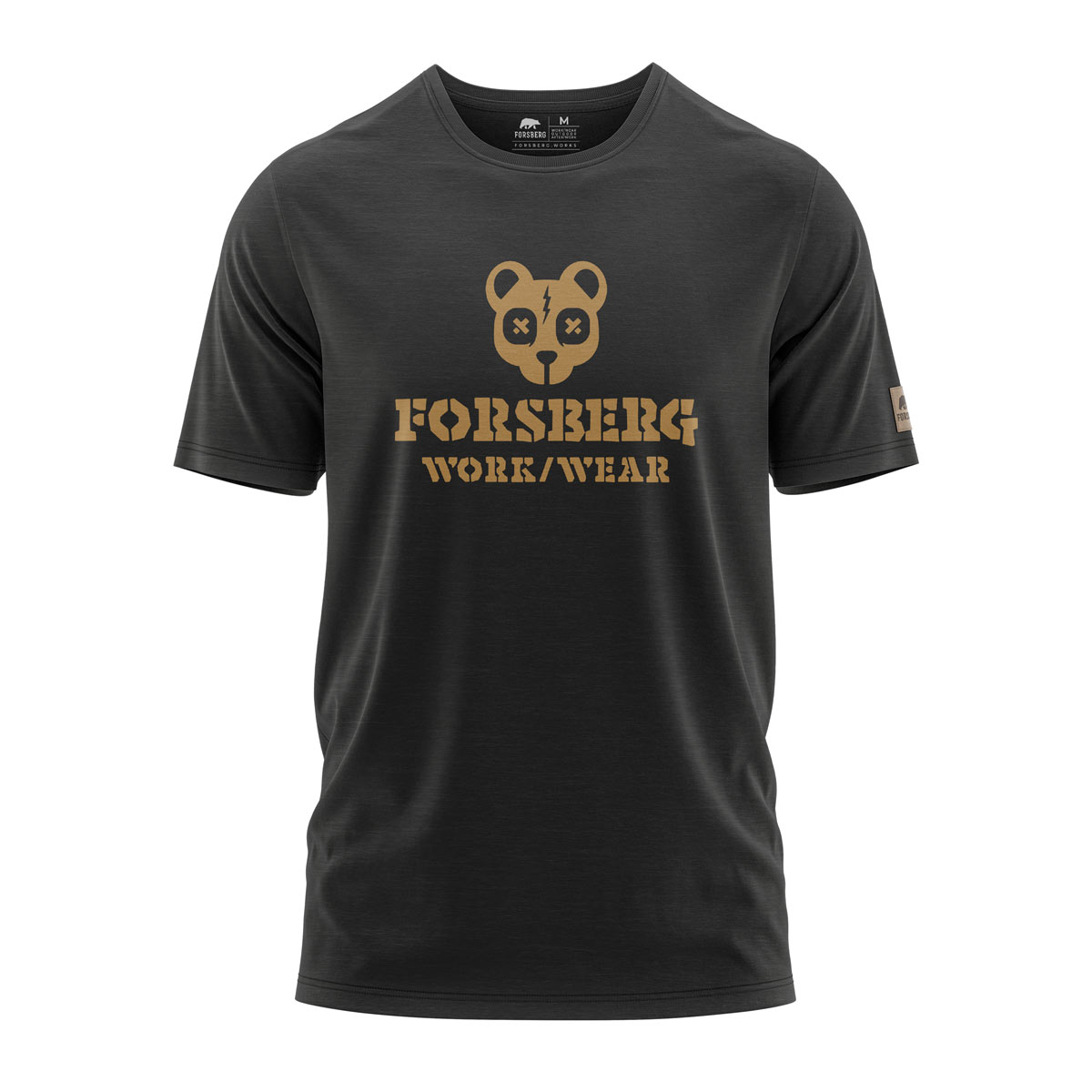 FORSBERG Björnarson T-Shirt mit Brustlogo - 1