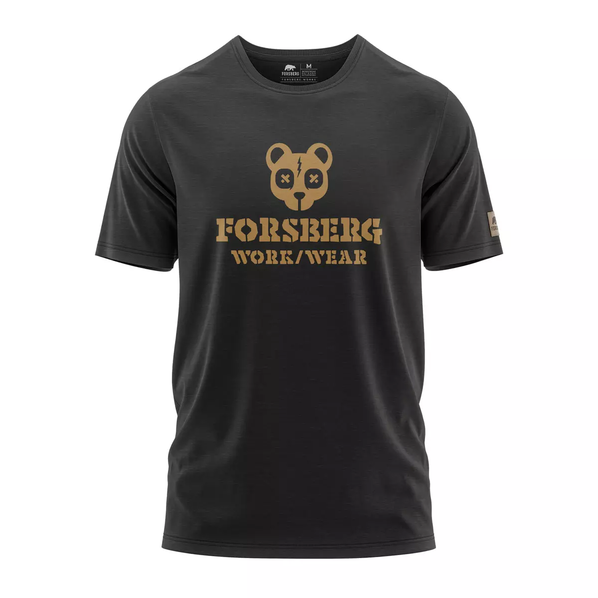 FORSBERG Björnarson T-Shirt mit Brustlogo - 1