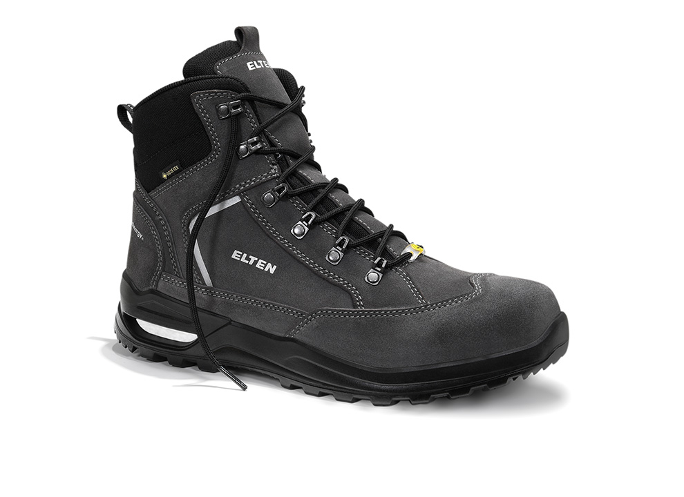 Elten RONAN XXF GTX darkgrey Mid – ESD Berufsstiefel O2 WR CI - 1