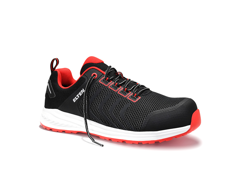 Elten LIVAS black-red Low ESD S1PL Sicherheitshalbschuh - 1