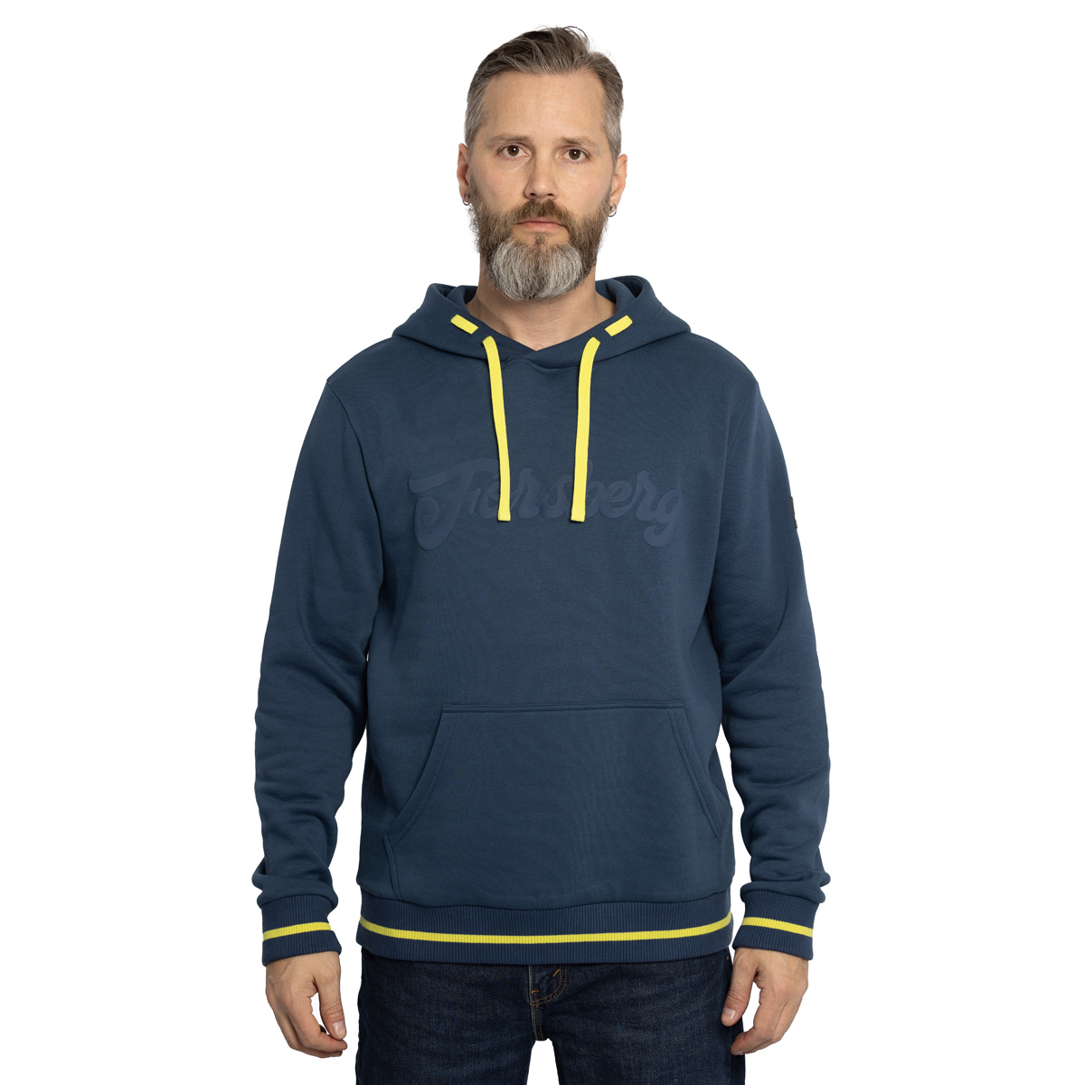 FORSBERG Hoodie mit Vintage Logo - 1