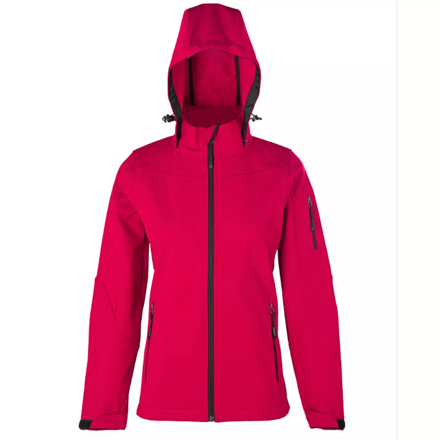 HRM Ladies Hooded Softshell Jacket - 3