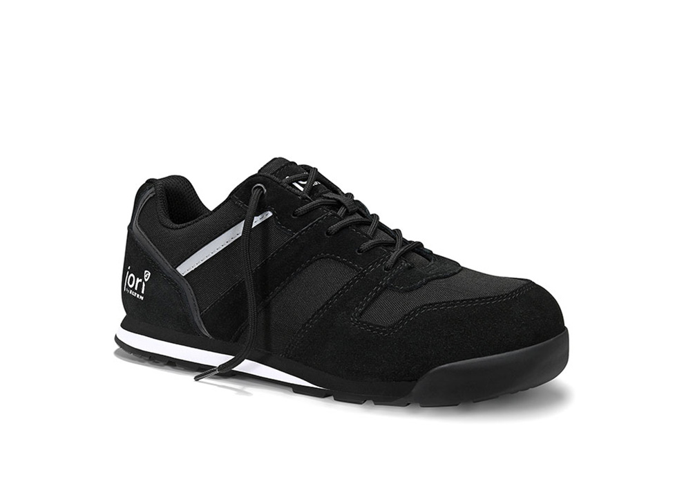 Jori jo_SLIM black Low ESD S3S Sicherheitshalbschuh - 1, Sneaker, Schwarz, Low-cut, Schnürschuh, Athletisch