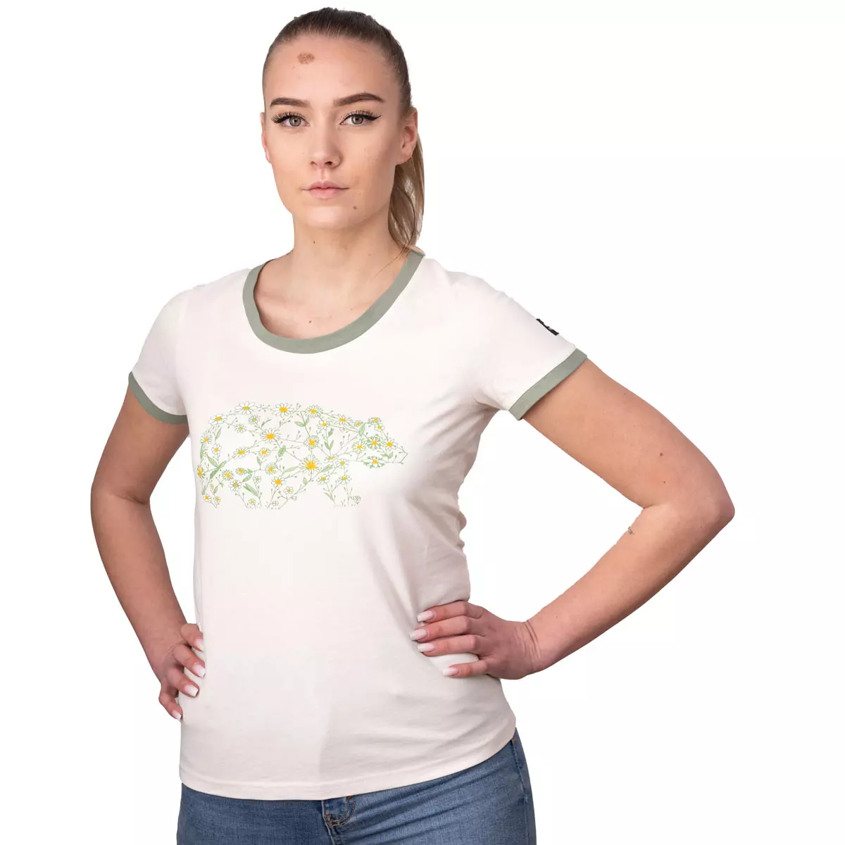 FORSBERG Logo T-Shirt mit Brustlogo Damen - 2