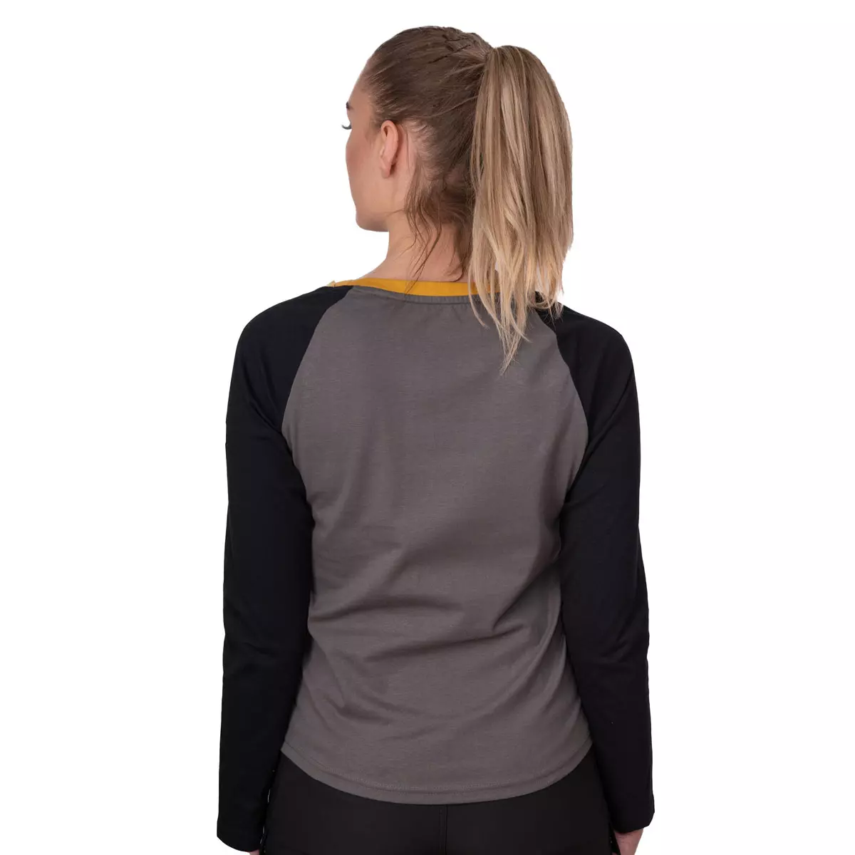 FORSBERG zweifarbiges Longsleeve mit Brustlogo Damen - 5, Langarm, Ärmel, Erwachsener, Person, Frau